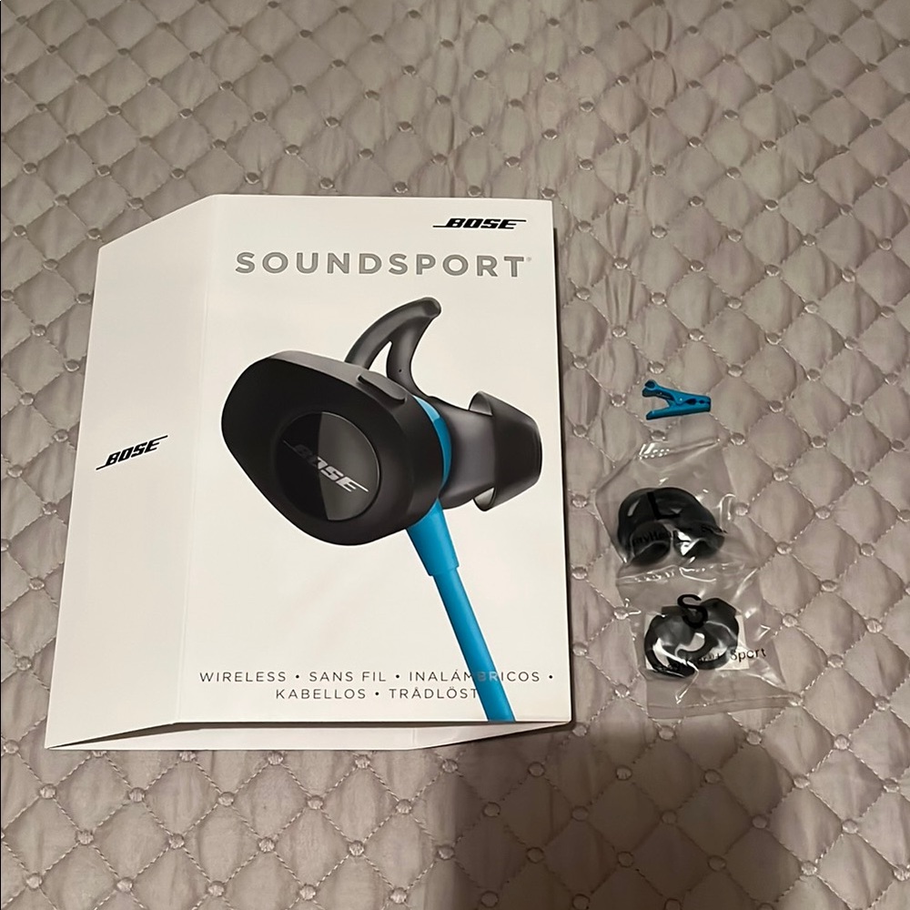 Bose Soundsport Ear Bud Covers & Clip